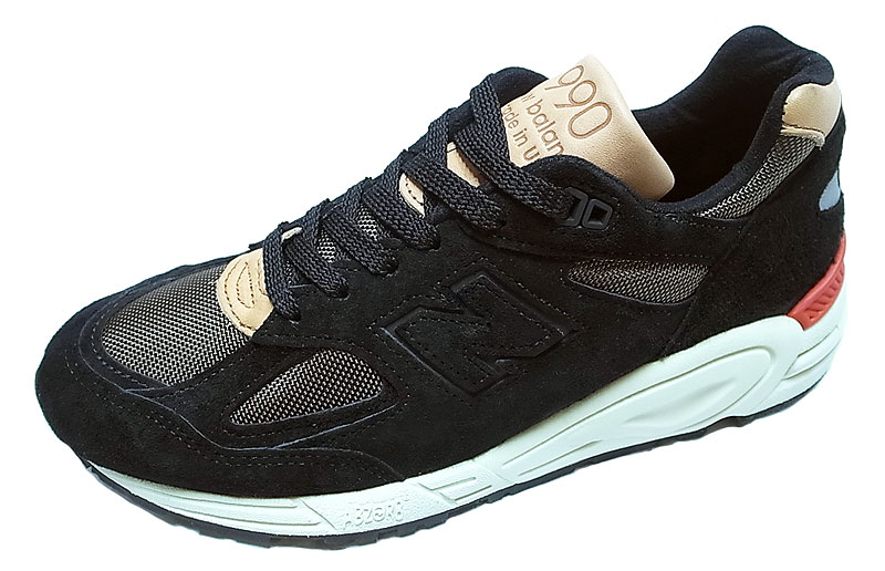 New Balance M990CDB2 Made in USA ニューバランス 990 黒×金茶 ...