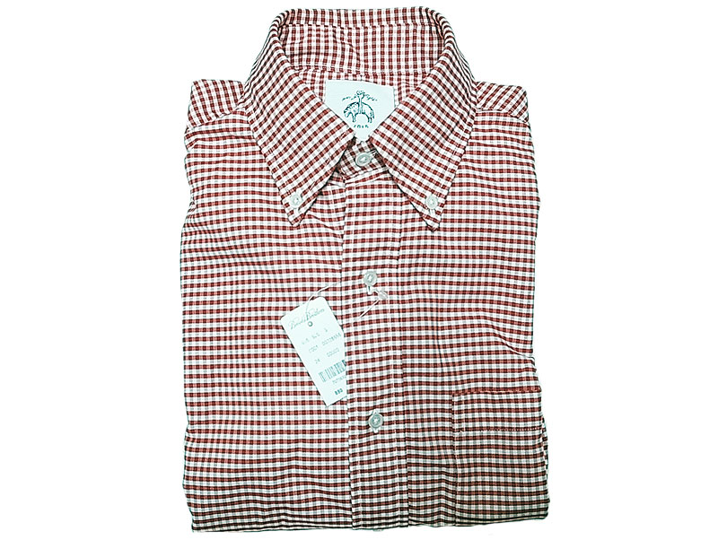 BLACK FLEECE by BROOKS BROTHERS ブラックフリース Gingham Oxford ...