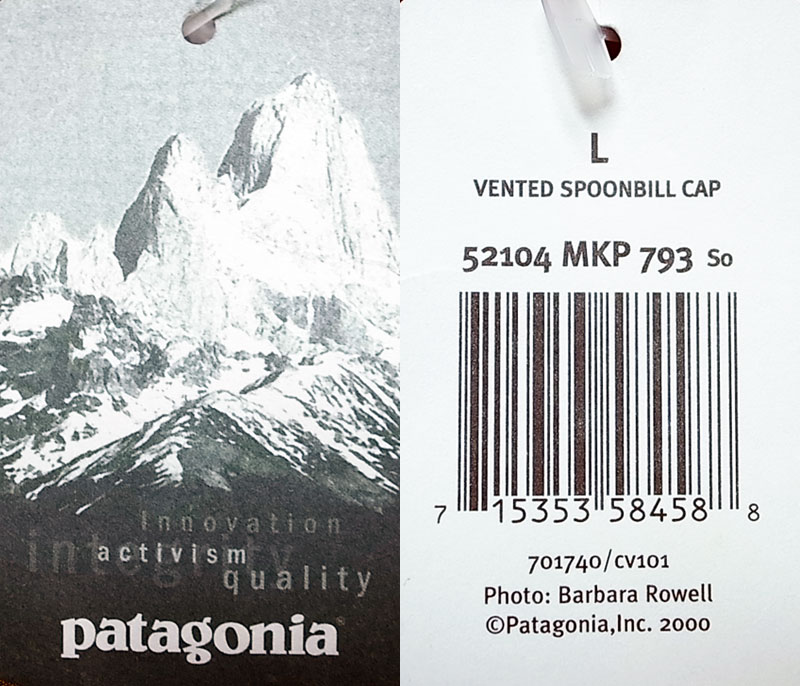 Deadstock 2000'S Patagonia VENTED SPOONBIL CAP パタゴニア アメリカ