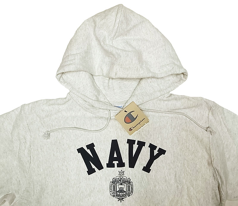 USNA (US Naval Academy) Champion® RW hoodie リバースウィーブ