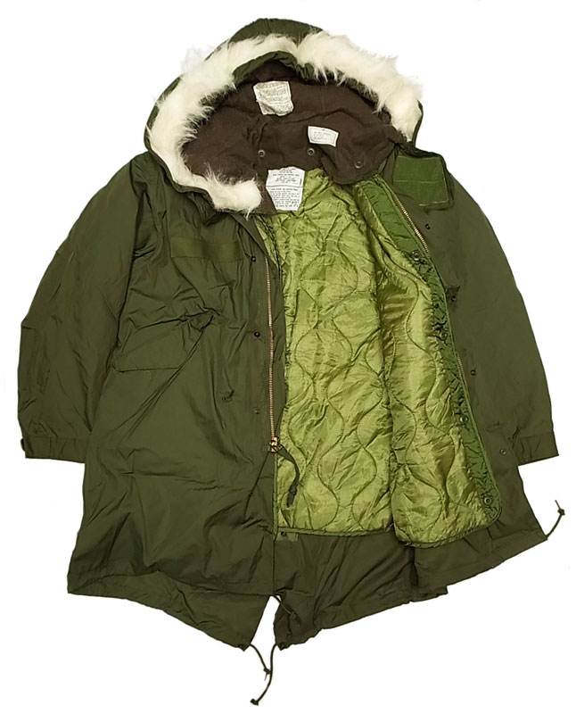 US.ARMY M-65 Parka 1976'S Small NOS シェル＋ライナー＋フード 