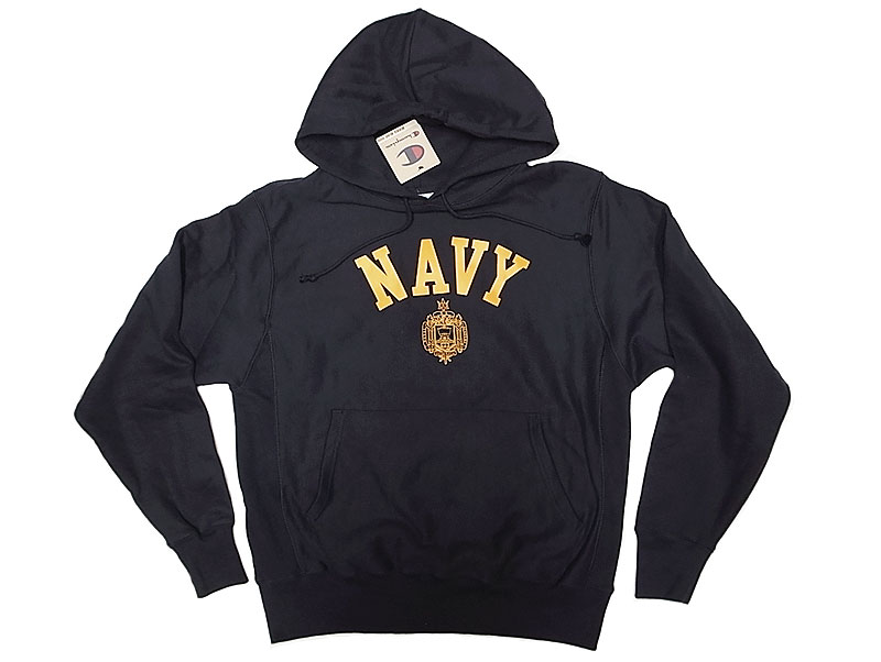 USNA (US Naval Academy) Champion® RW hoodie リバースウィーブ