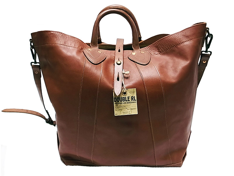 RRL LEATHER TOTE BAG