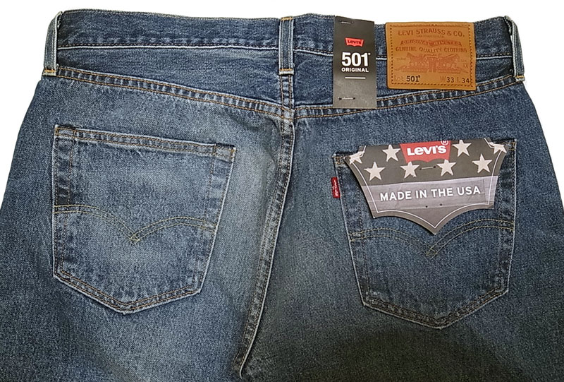 LEVI'S®PREMIUM 501® MADE IN USA Vintage Rinse 赤ミミ ビッグE