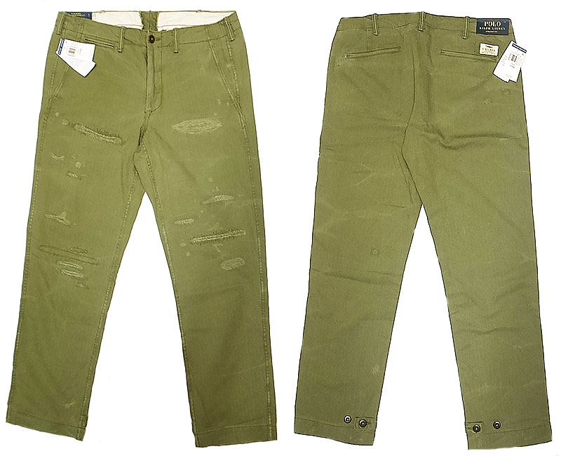 POLO Ralph Lauren HBT Utility Trousers ポロ ベイカーパンツ Vintage 