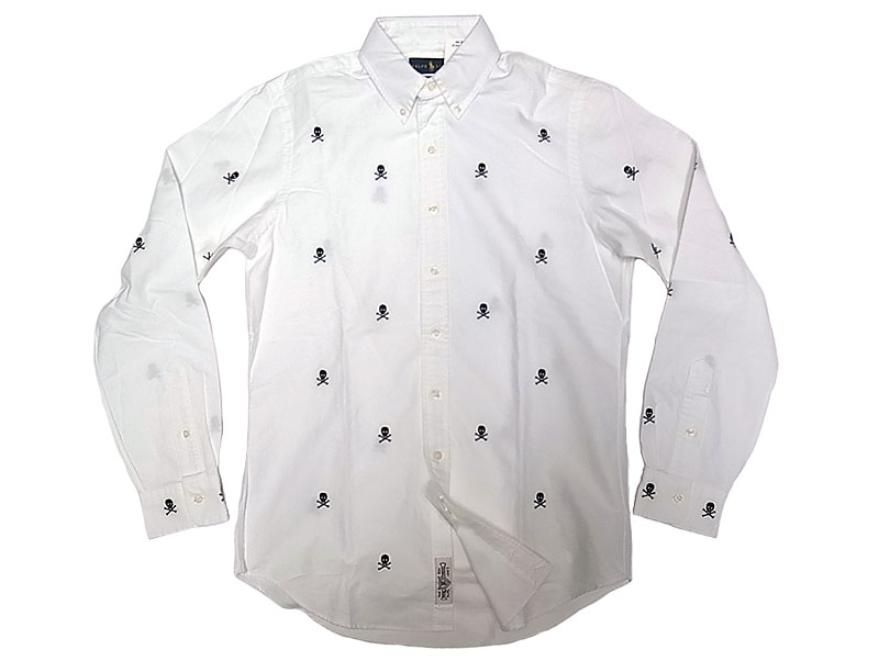 Ralph Lauren Skull Oxford B.D. Shirts Classic Fit オックスフォード ...