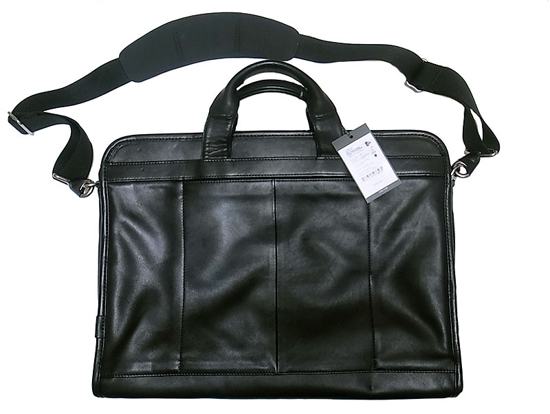 TUMI Computer Portfolio Briefcase Leather トゥミ ナッパ・レザー ...