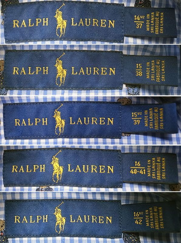 Ralph Lauren POLO BEAR Gingham B.D. Shirts ブロード ポロベア刺繍総 