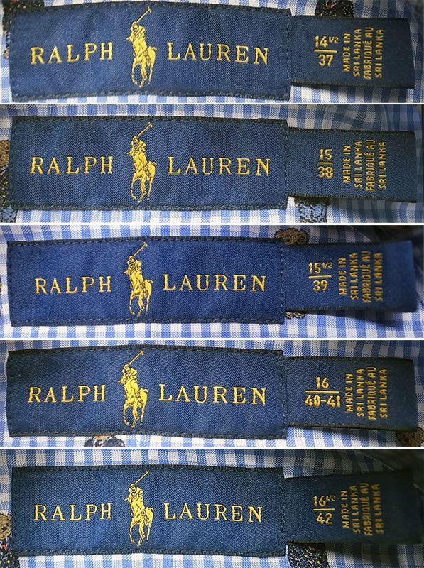 Ralph Lauren POLO BEAR Gingham B.D. Shirts ブロード ポロベア刺繍総