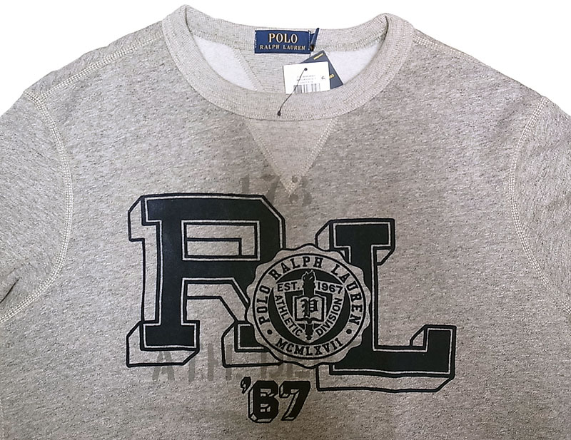 POLO Ralph Lauren RL-67 College Sweat Shirts ポロ・ラルフ