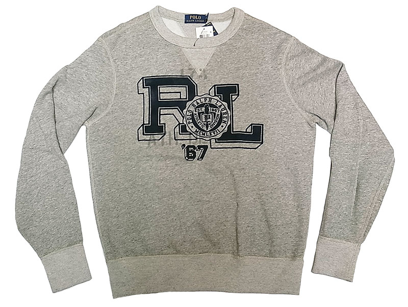 POLO Ralph Lauren RL-67 College Sweat Shirts ポロ・ラルフローレン 