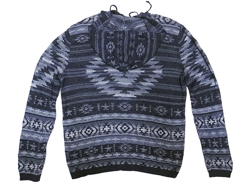 pijp vis auteur POLO Ralph Lauren Native Pattern Knit Hoodie ネイティブ柄 ニットパーカー - Luby's （ルビーズ）