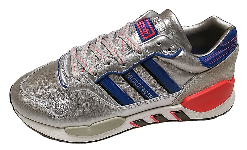 ADIDAS micropacer ZX930xEQT Silver×Blue×Red アディダス ZX930xEQT 箱付 - Luby's  （ルビーズ）