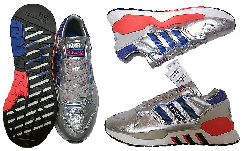 ADIDAS micropacer ZX930xEQT Silver×Blue×Red アディダス ZX930xEQT