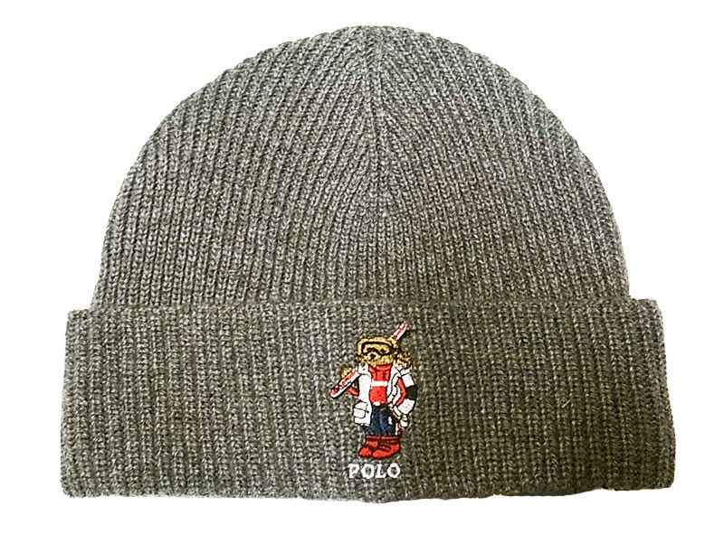 ポロ ラルフローレン ニット帽 USA TEAM SKI KNIT - ニットキャップ 