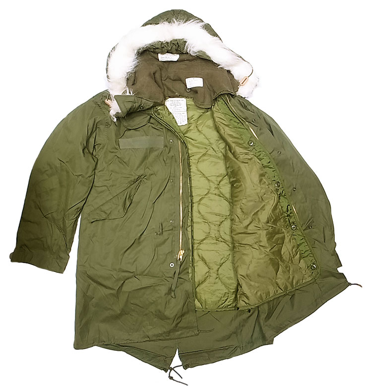 US.ARMY M-65 Parka 1974'S S NOS シェル＋ライナー＋フード モッズ 
