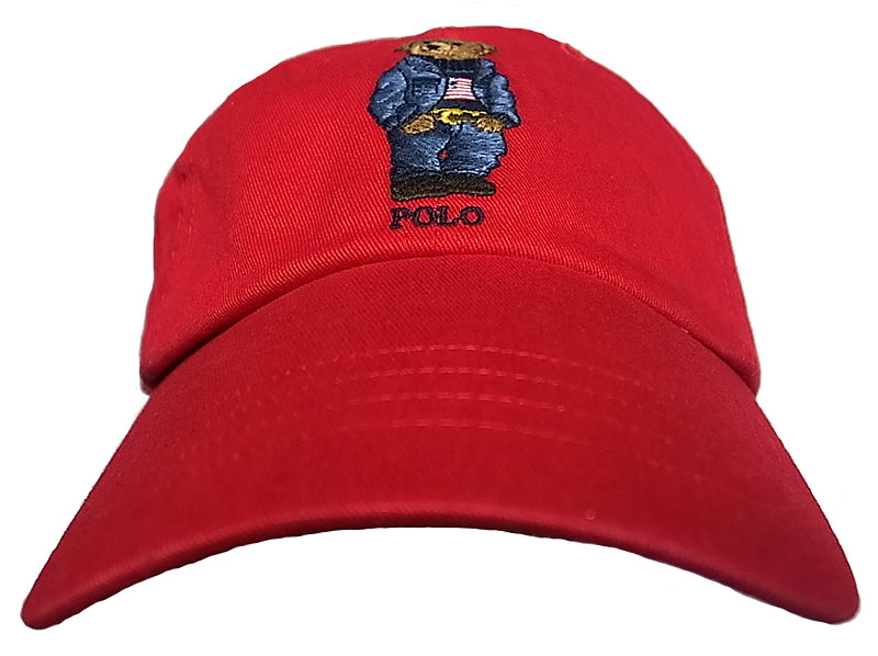 【期間限定お試し価格】帽子POLO BEAR RALPH LAUREN Cap RED ラルフローレン ポロ・ベア キャップ