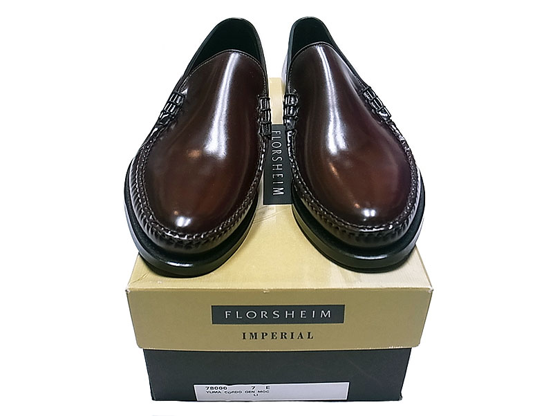 FLORSHEIM Imperial YUMA 1990'S NOS コブラバンプ コードヴァン 