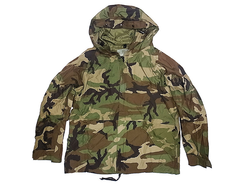 US.ARMY GORE-TEX WOODLAND CAMO GEN1 PARKA 1992'S NOS 袋入LR 