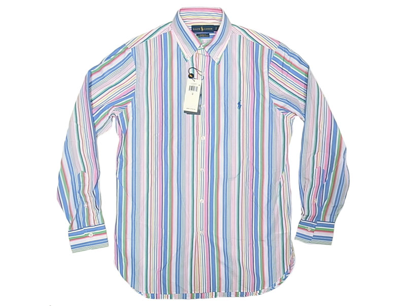 Ralph Lauren Multi Stripe B.D.Shirts ラルフローレン マルチ 