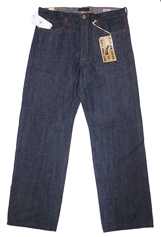 RRL LIMITED HEADLIGHT Painter Type 1932 Buckle Back Jeans USA製 