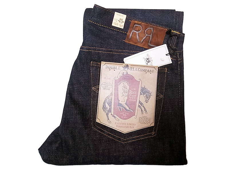 RRL LIMITED SLIM BOOT CUT Jeans USA製 ダブルアールエルリミテッド 