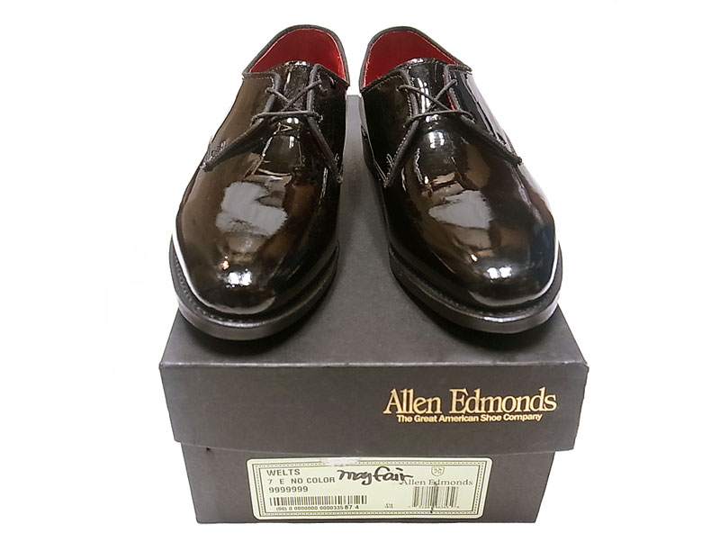 Allen Edmonds Mayfair Patent Leather（エナメル本革）Plane-Toe USA 