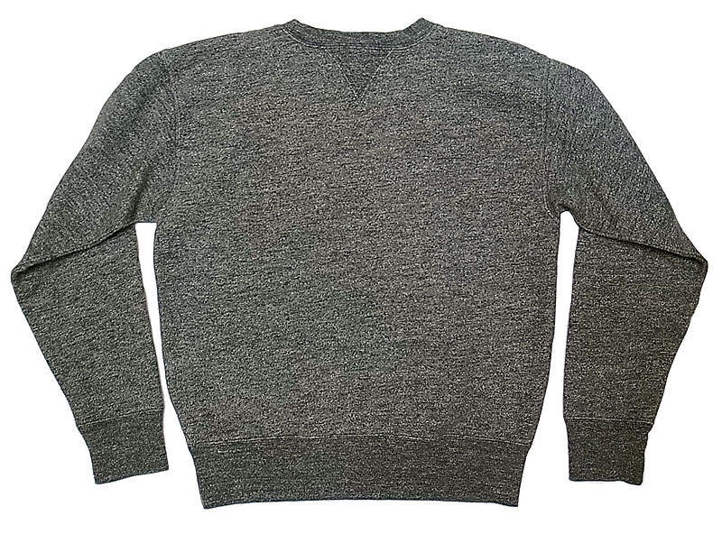 RRL Salt & Pepper Sweat Shirts ダブルアールエル 灰杢 両Vスウェット 