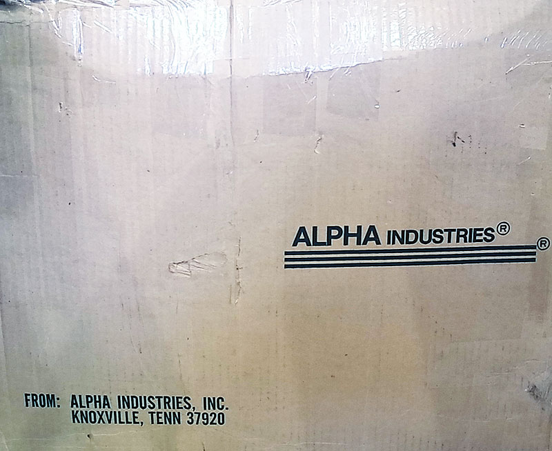 アルファ ALPHA B-15D (MOD) 復刻 USA 米国製
