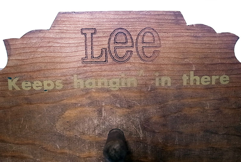 Lee Wooden Hat Hanger1960'S Vintage リー 壁掛けハットハンガー 木製