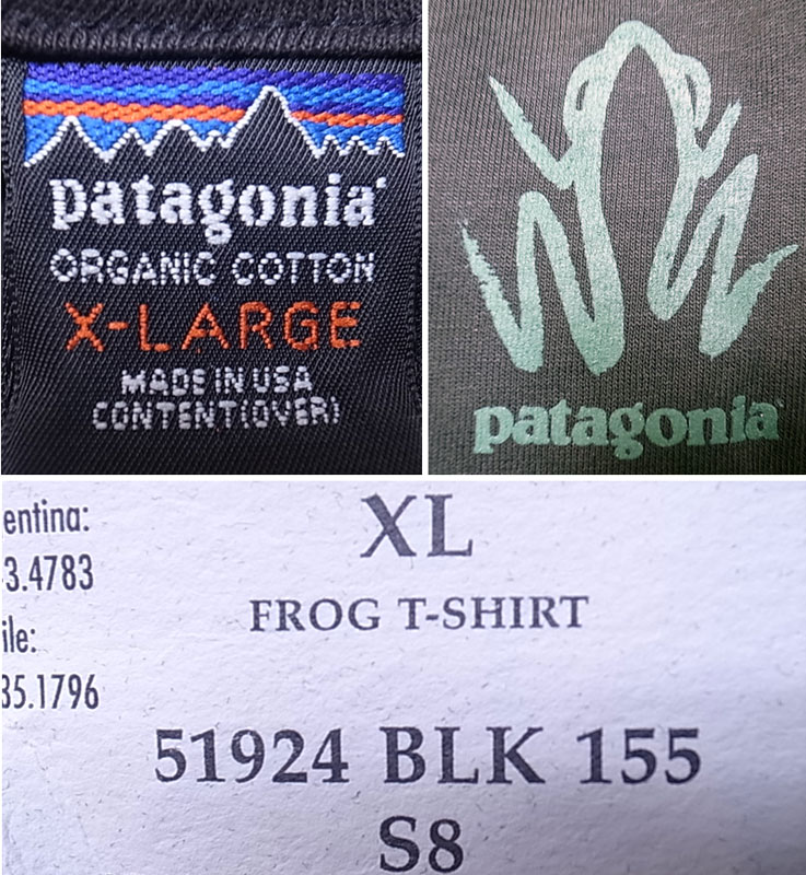黒タグアメリカ製USA製 patagonia パタゴニア Tシャツ 黒タグ L ヴィンテージ★