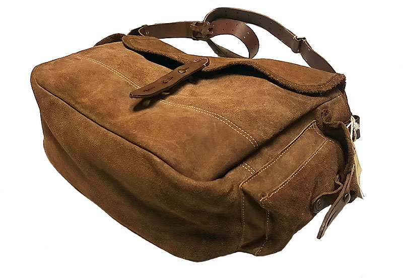 RRL AMMUNIT Messenger Bag SUEDE ダブルアールエル メッセンジャー ...