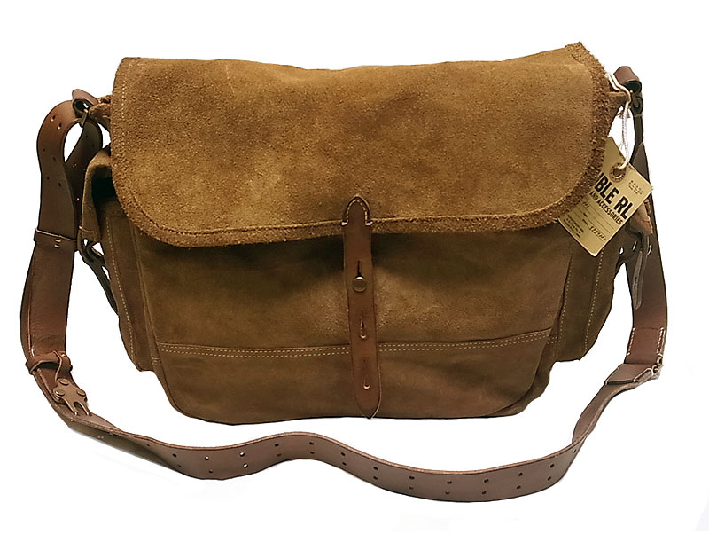 RRL AMMUNIT Messenger Bag SUEDE ダブルアールエル メッセンジャー 