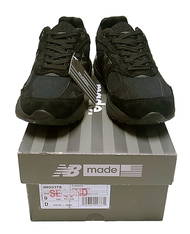 New Balance MR993TB Made in USA ニューバランス 993 黒 アメリカ製