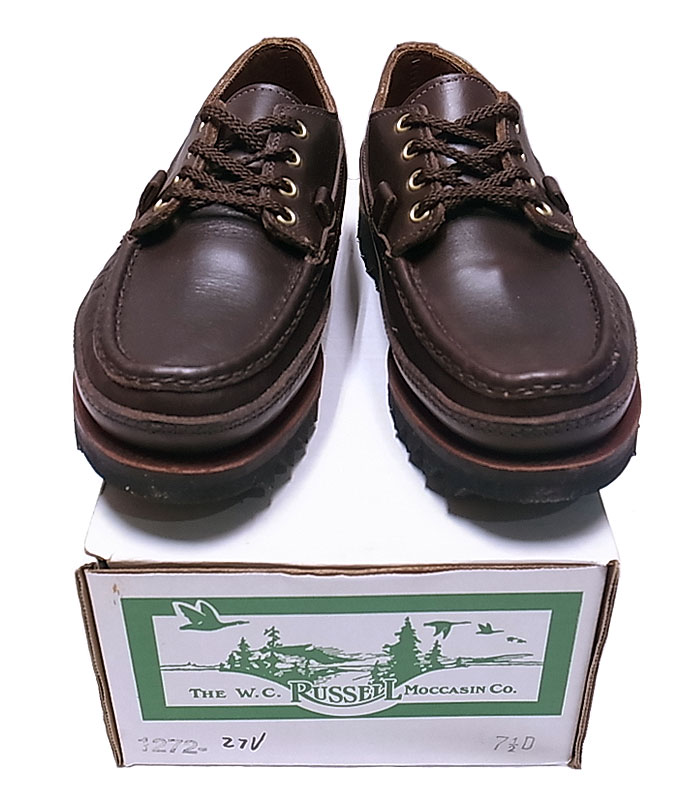RUSSELL MOCCASIN 3511 Oneida Triple Vamp NOS アメリカ製 - Luby's