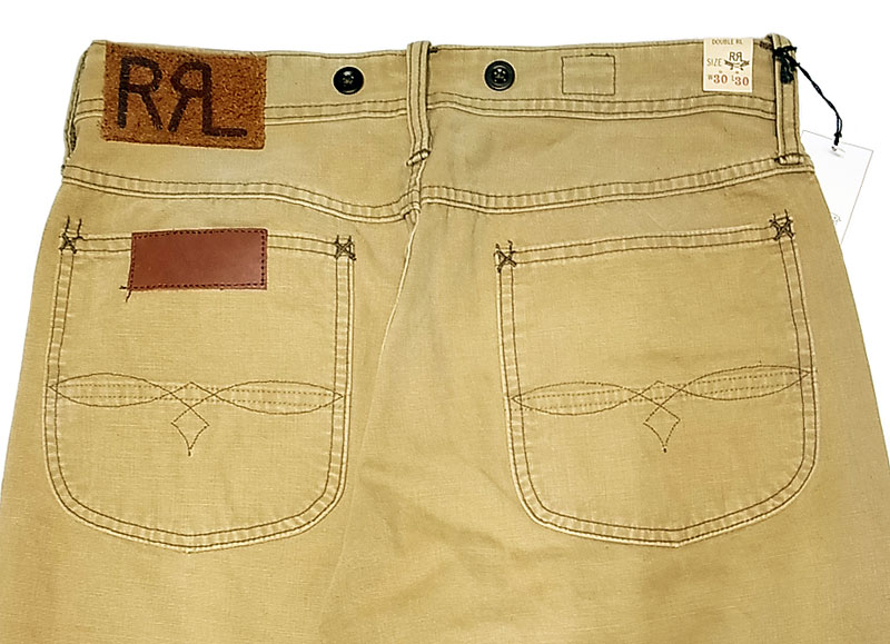 RRL VINTAGE 5 Pocket Canvas Pants Vintage加工 ダブルアールエル 