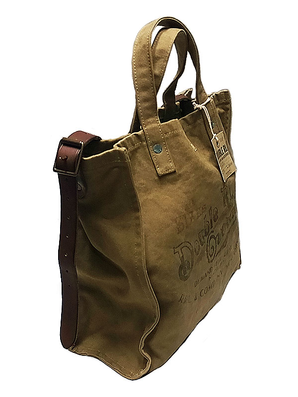 RRL CARPENTER DUCK TOTE BAG ダブルアールエル 本革 ショルダー