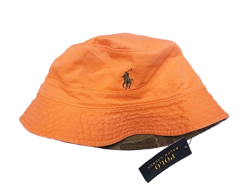 POLO RALPH LAUREN REVERSIBLE BUCKET HAT リバーシブル