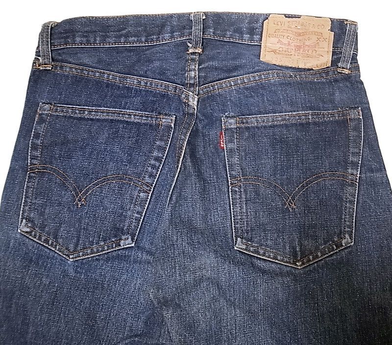 Vintage/Used】LEVI'S 505-0217 JEANS ビッグE 1960'S 黒カンヌキ 脇割 