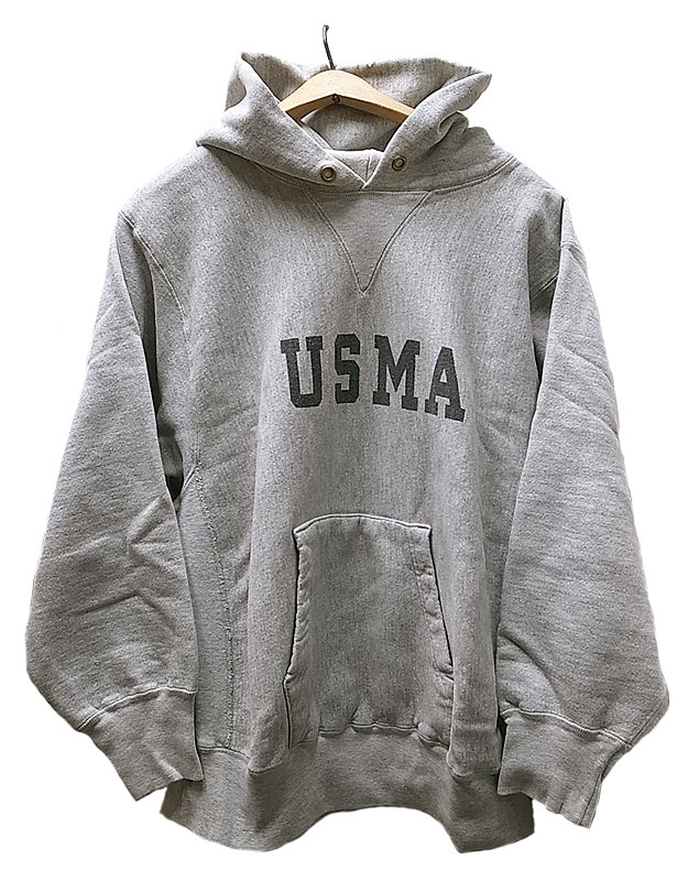 Vintage/Used】Champion® REVERSE WEAVE® Hoodie USMA 前V 80'S - Luby's （ルビーズ）