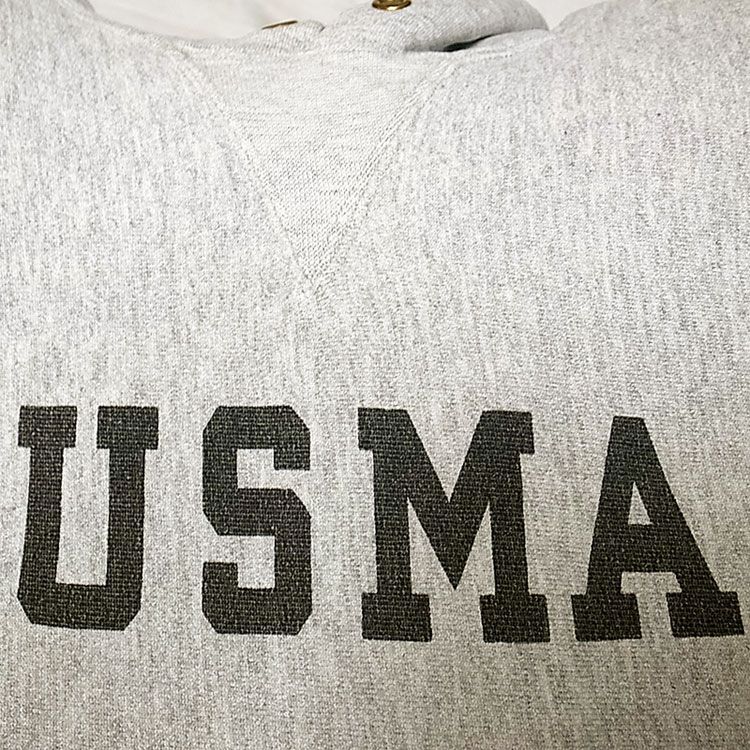 Vintage/Used】Champion® REVERSE WEAVE® Hoodie USMA 前V 80'S - Luby's （ルビーズ）