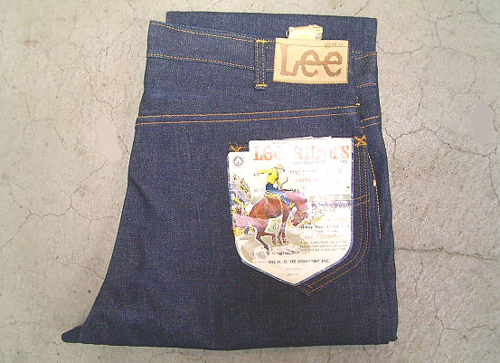 Deadstock 1970'S Lee Riders 200-0041 Stright Jeans リー200番 黒 ...